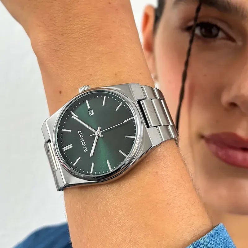 Radiant Air Relógio de Mulher Dourado com Mostrador Verde