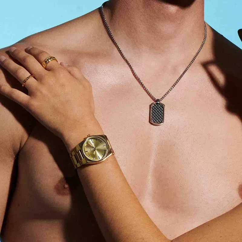 Radiant Air Relógio de Mulher Dourado com Bracelete de Aço