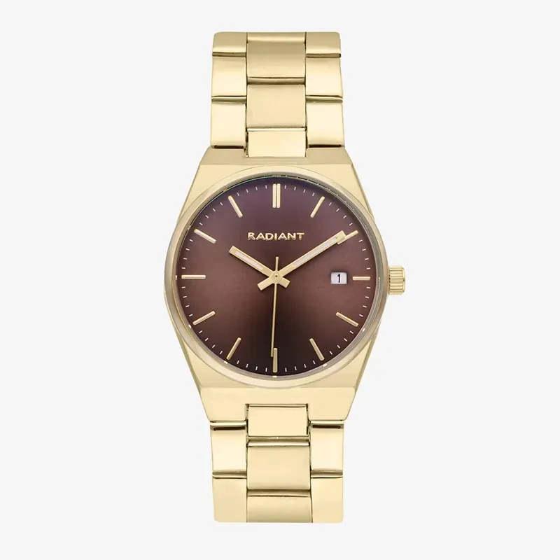 Relógio Mulher AirMini Chocolate/Dourado
