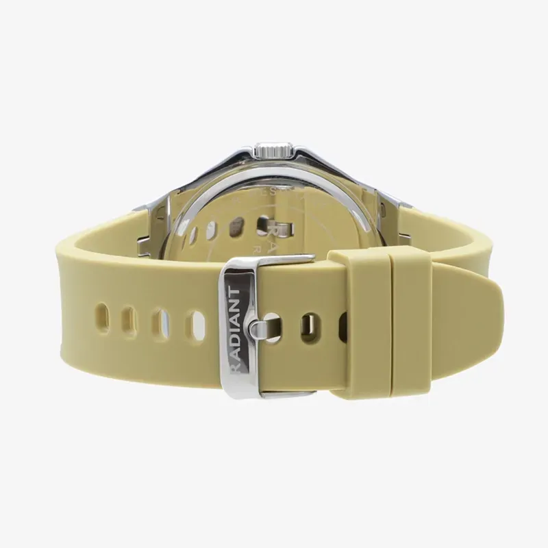 Relógio Homem Leonardo Verde/Pulseira de Silicone