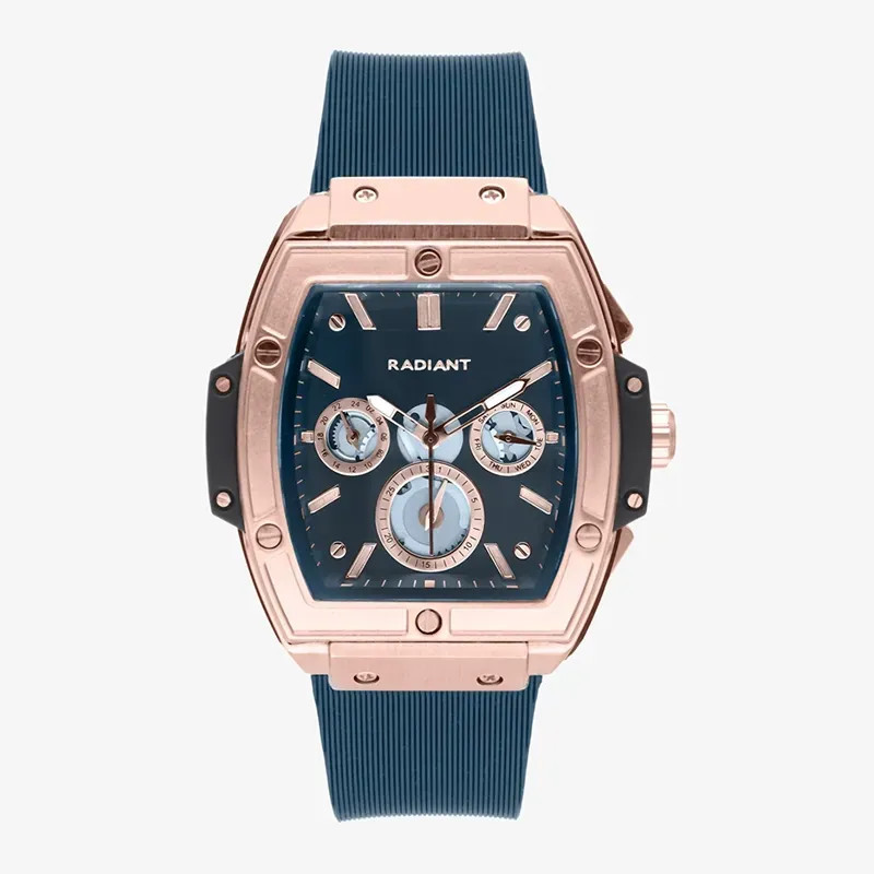 Relógio Homem Ryan Rose/Pulseira Azul