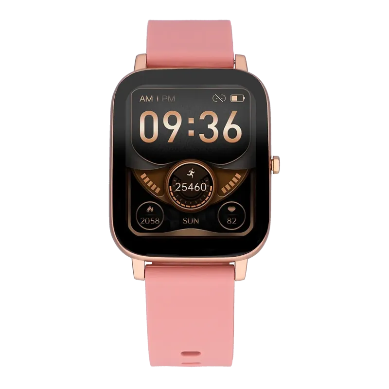 PALM BEACH 43.6MM IPRGOLD SILI PINK
