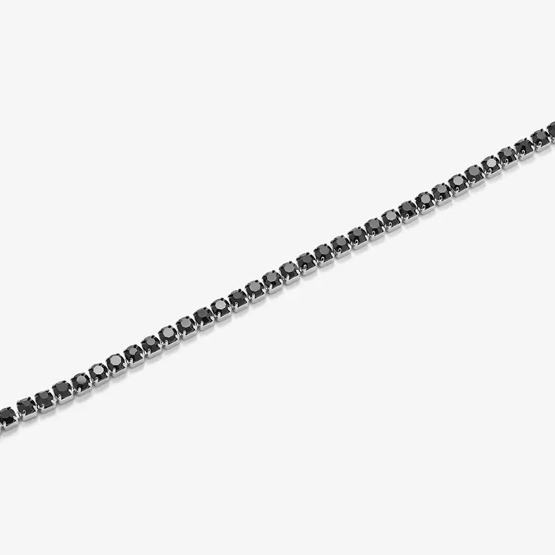 Pulseira Riviere Preta FREEDOM Homem RADIANT Joias