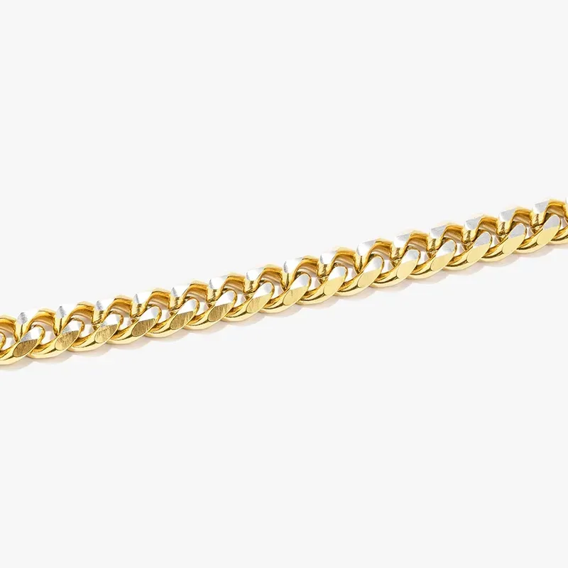 Pulseira Escrava Dourada BOXER Homem RADIANT Joias