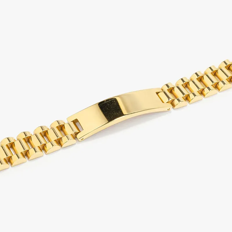 Pulseira Dourada BAND Homem RADIANT Joias