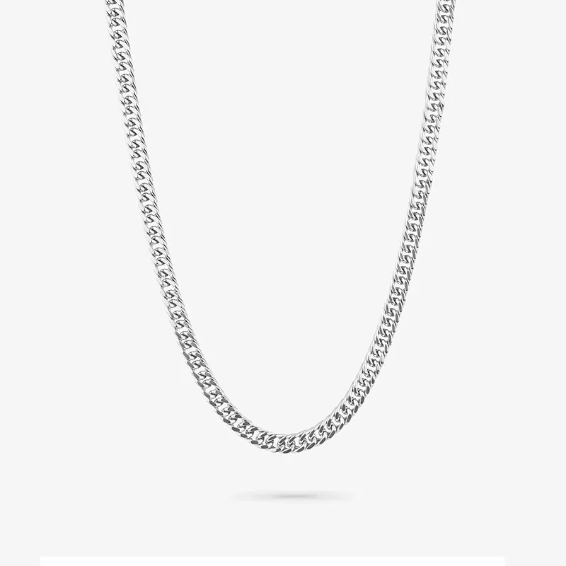 Corrente Prateada FRANKY Homem RADIANT Joias