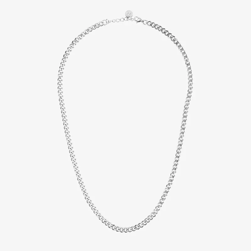 Corrente Prateada FRANKY Homem RADIANT Joias