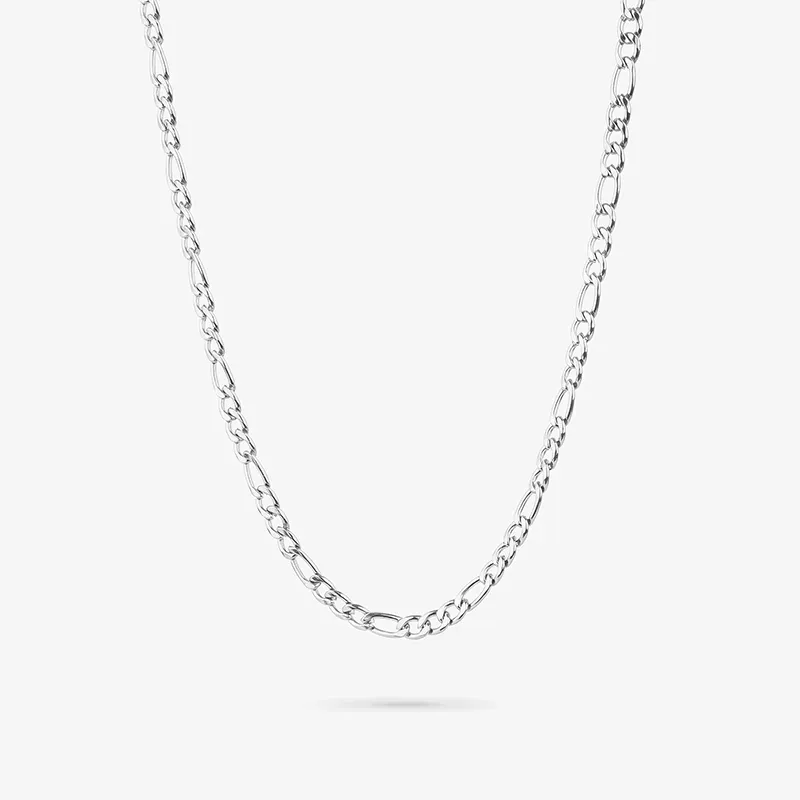 Colar Elos Largos Prateado SHINE & MATT Homem RADIANT Joias