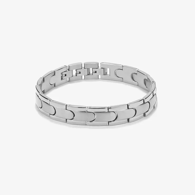 Pulseira Homem Txema Elos Prateada
