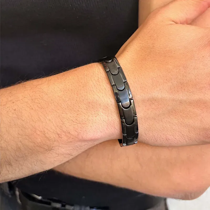 Pulseira Homem Txema Elos Preta