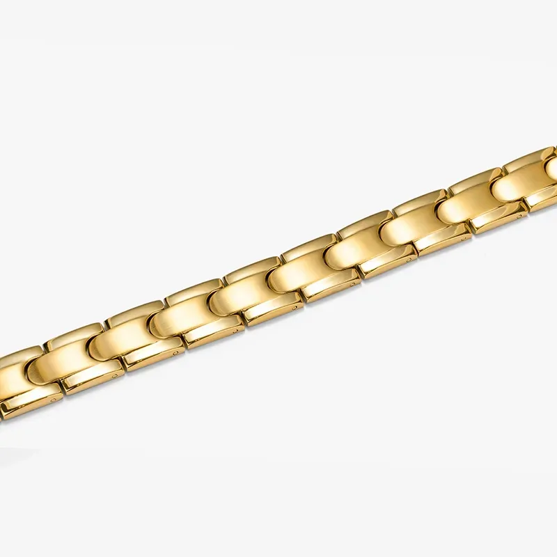 Pulseira Homem Txema Elos Dourada