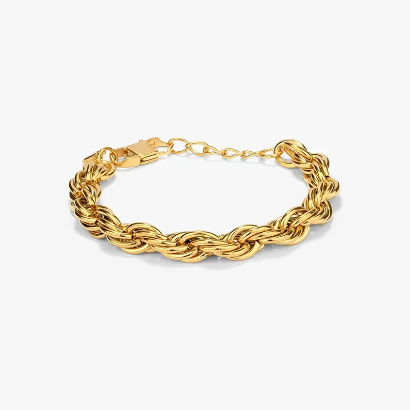 Pulseira Homem Txema Twist Dourada