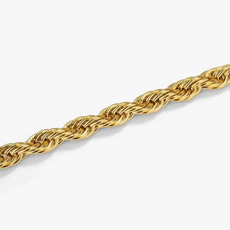 Pulseira Homem Txema Twist Dourada