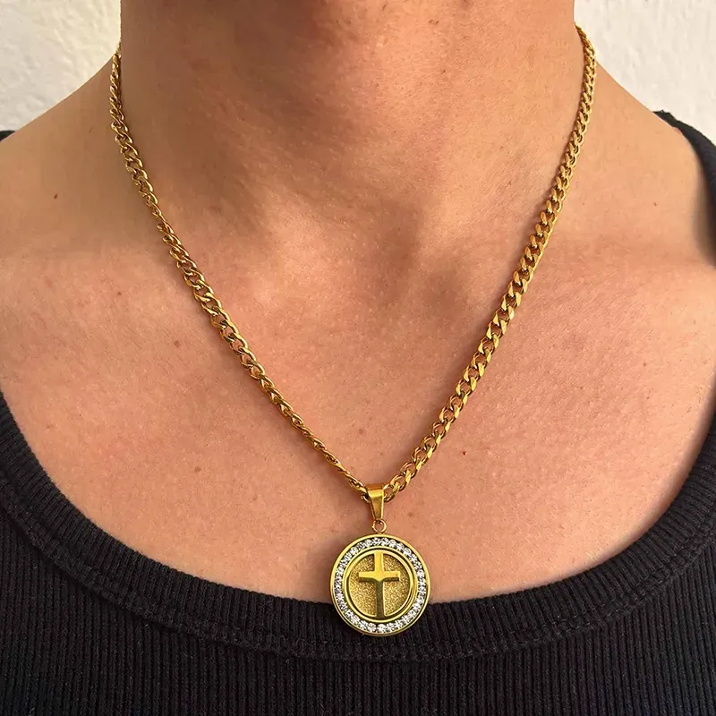Colar Homem Mateo Dourado
