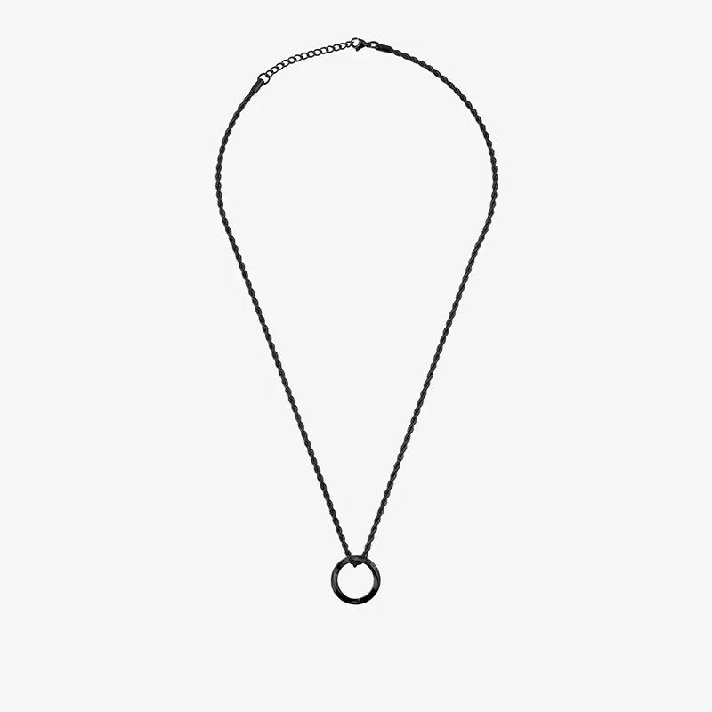 Colar Homem Piti Anel Preto