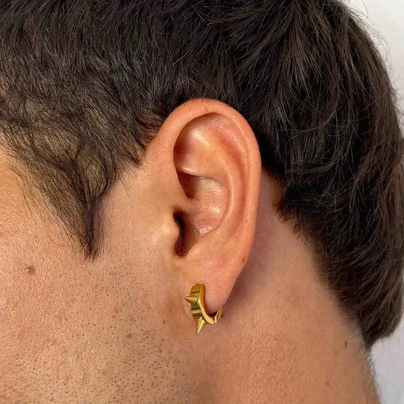 Brinco Homem Perez Prateado