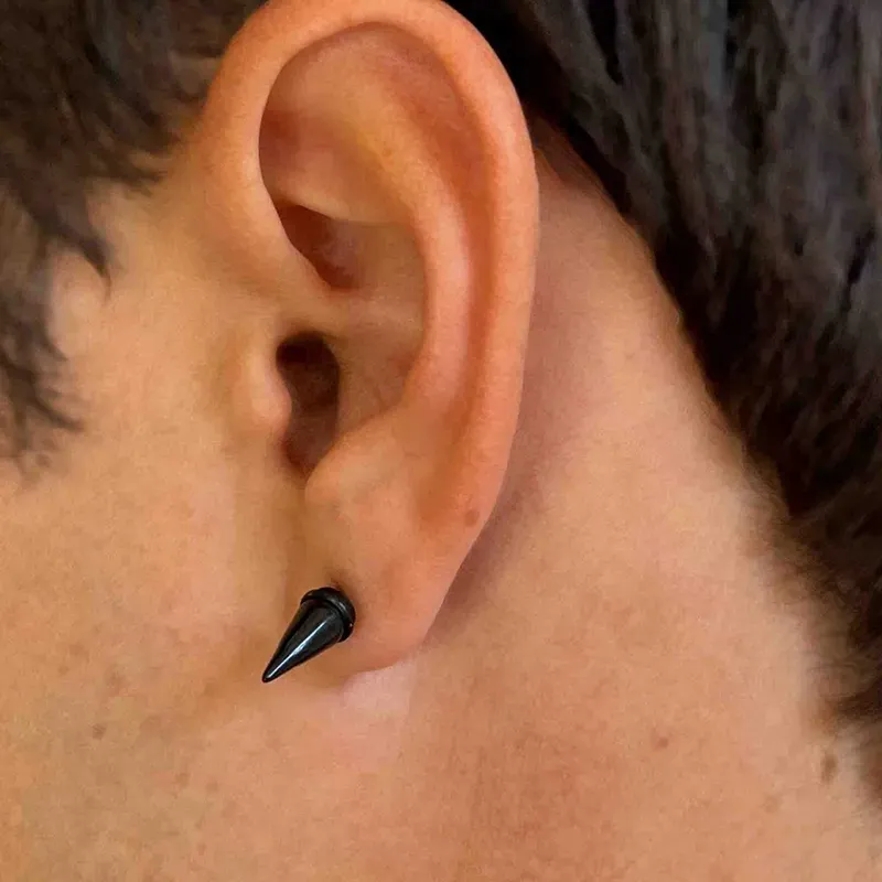 Brinco Homem Perez Single Preto