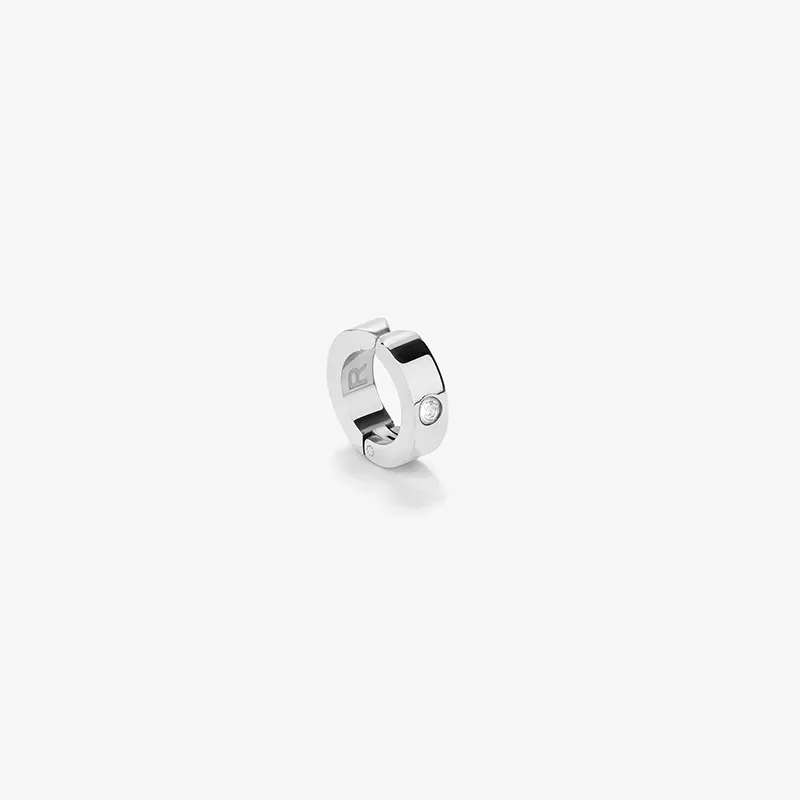Earcuff Homem Perez Prateado