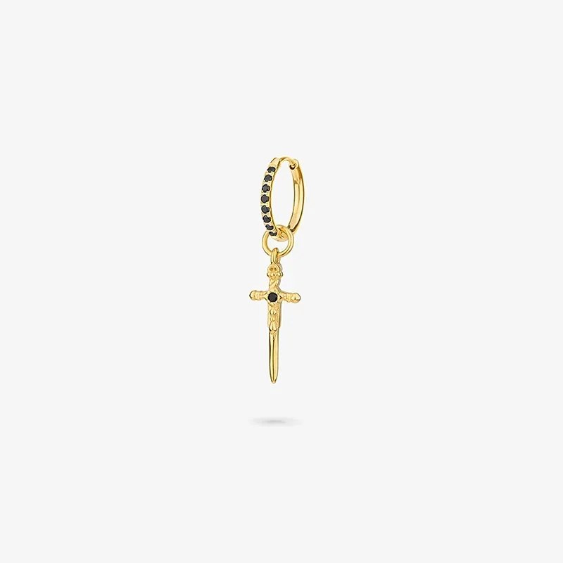 Piercing Homem Pirate Espada Dourado | Radiant