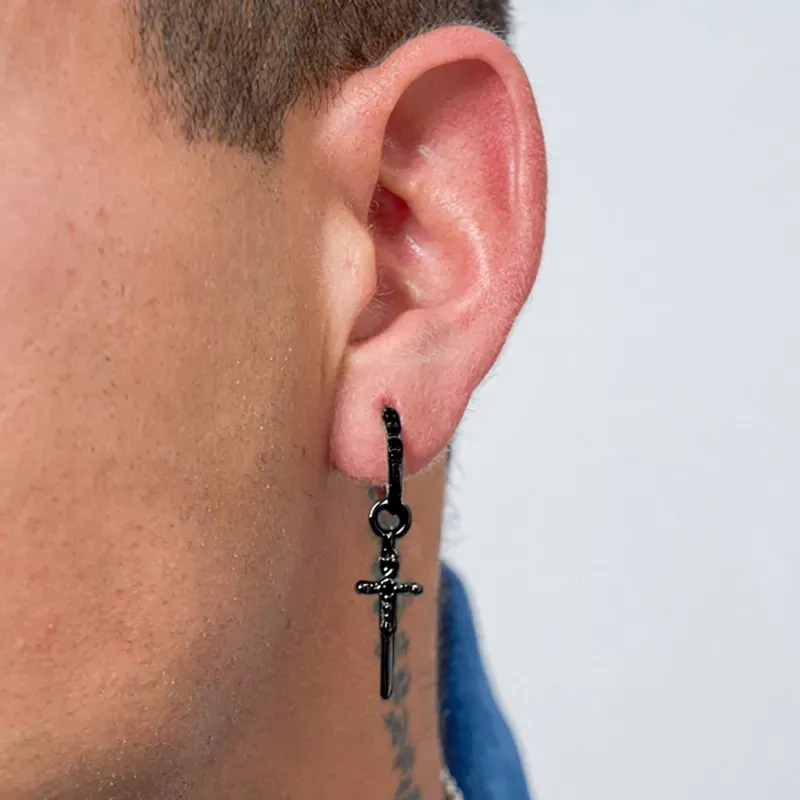 Piercing Homem Pirate Espada Preto | Radiant