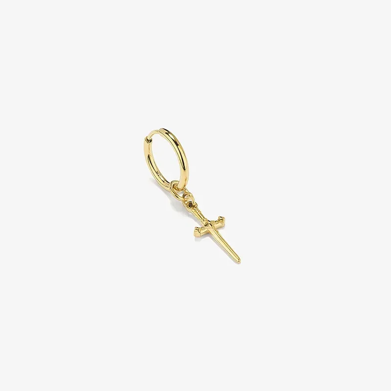 Piercing Homem Pirate Espada XS Dourado | Radiant