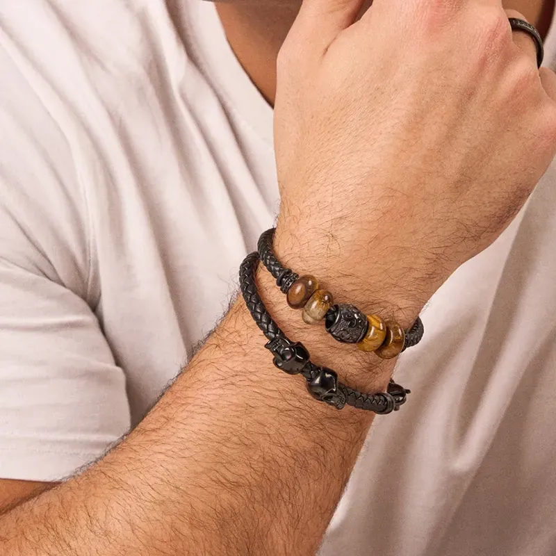 Pulseira Homem Tiger Preto | Radiant