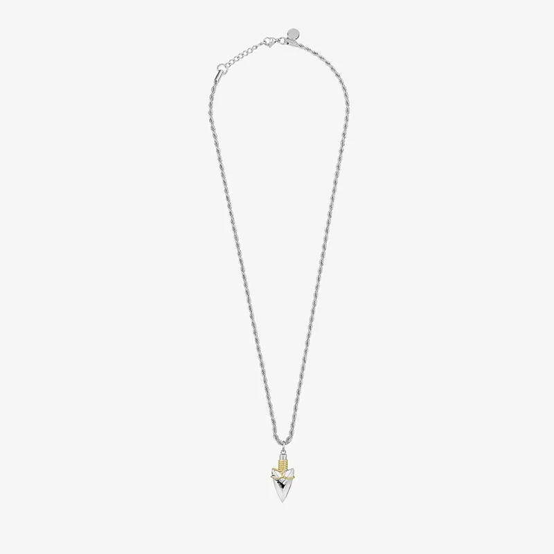 Colar Homem Hunter Arrow Prateado | Radiant