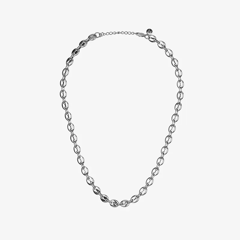 Colar Homem Cadeado Padlock Prateado  | Radiant