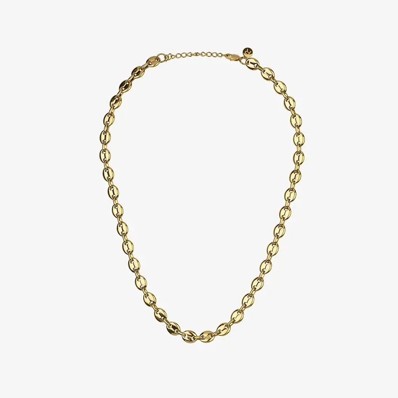 Colar Homem Cadeado Padlock Dourado  | Radiant