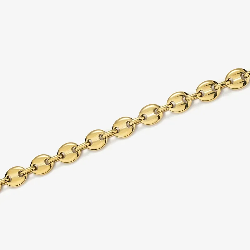 Bracelete Homem Padlock Dourado  | Radiant