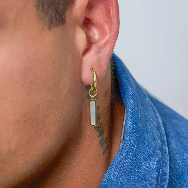 Brinco Homem Strong MOP Dourado | Radiant