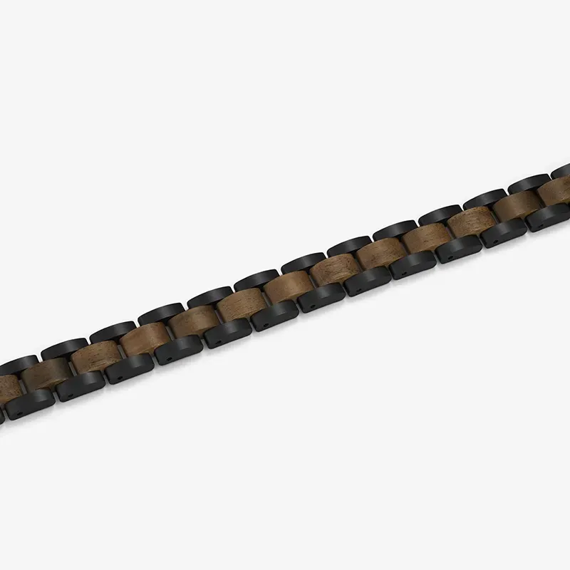 Pulseira Homem Nature Preto/Wood Multi | Radiant