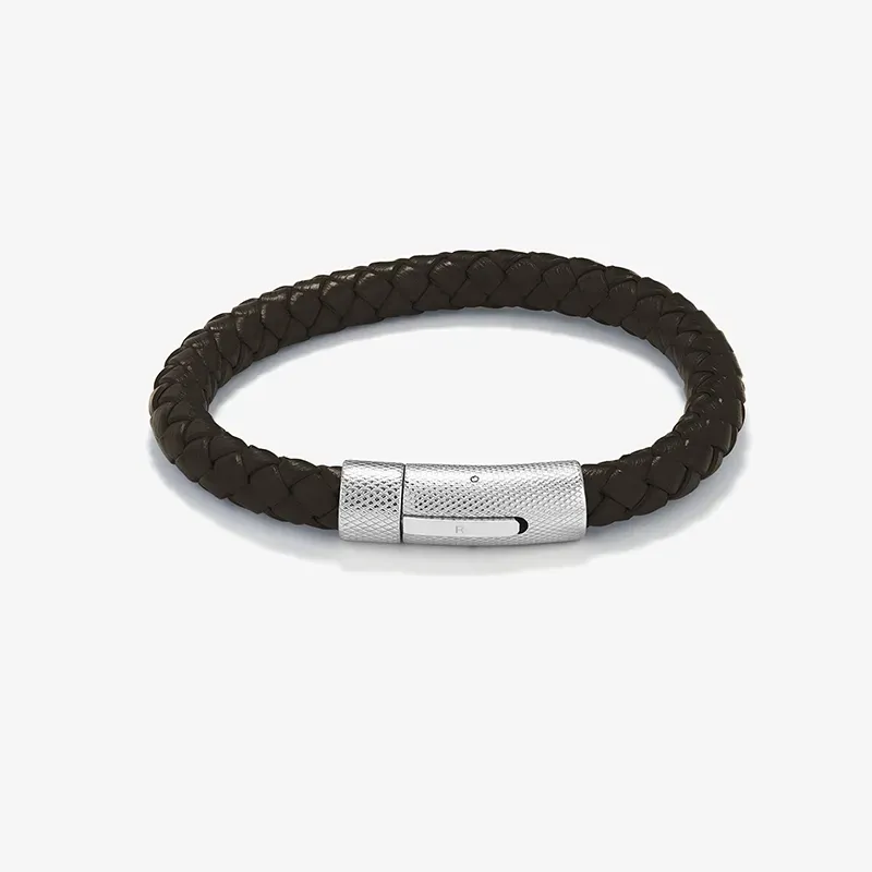 Pulseira Homem Calabrote Prateada