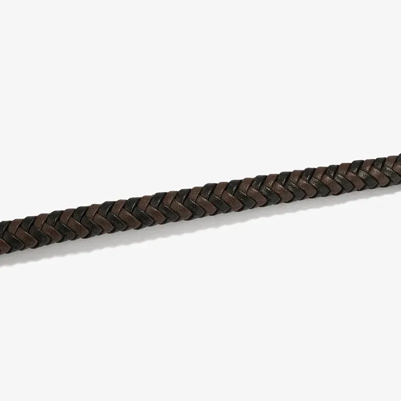 Pulseira Homem Espiga Marrom | Elegância e Versatilidade