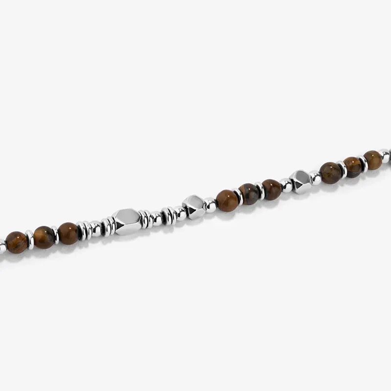 Pulseira Homem Bali Beads Marrom | Estilo Natural e Casual