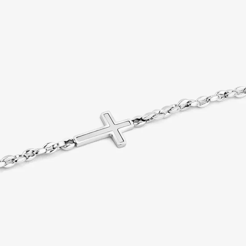 Pulseira Homem Vibrance Prata | Minimalista e Elegante