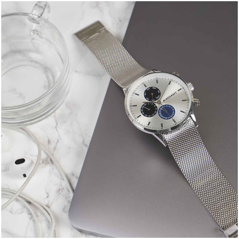 MAKERS 41MM BLUE DIAL IPS MESH