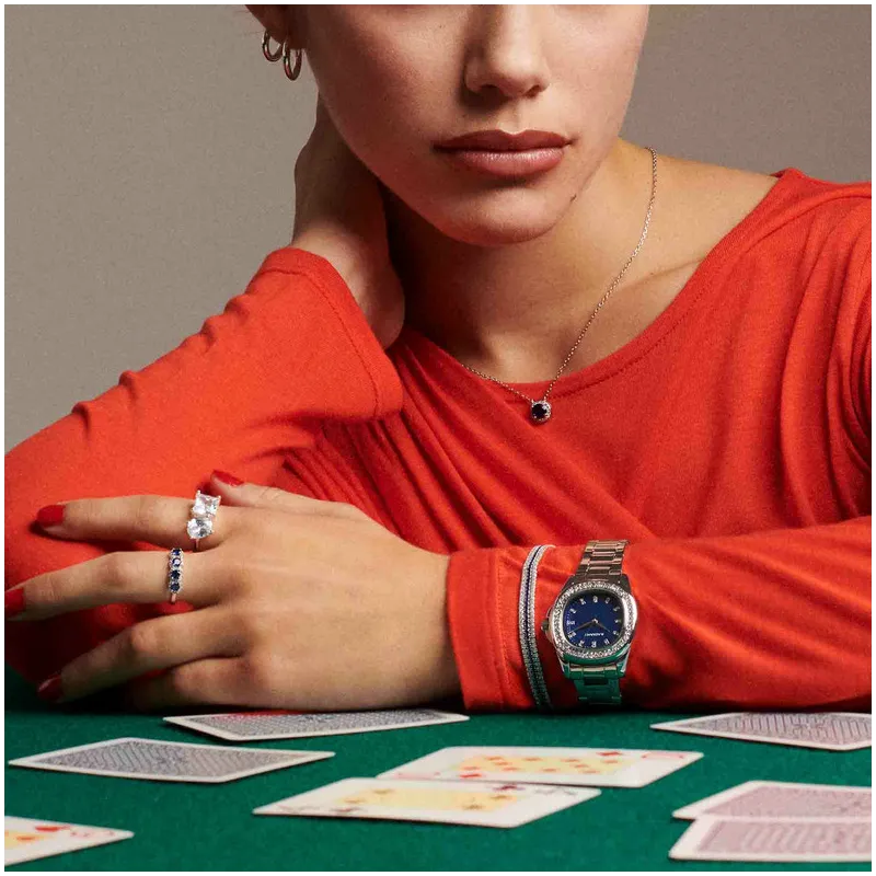 Anel de Prata com zircónias coleção THE CROWN Radiant