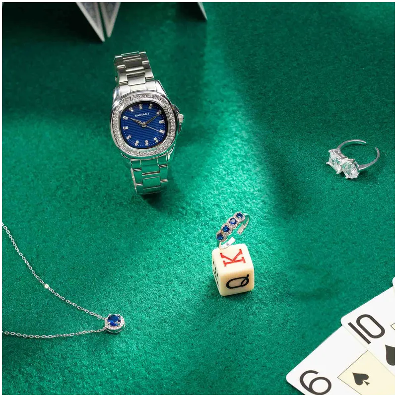 Anel de Prata com zircónias coleção THE CROWN Radiant