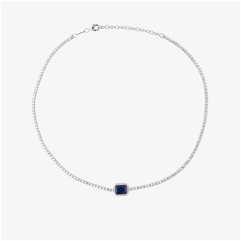 Colar de Prata com zircónia coleção THE CROWN Radiant