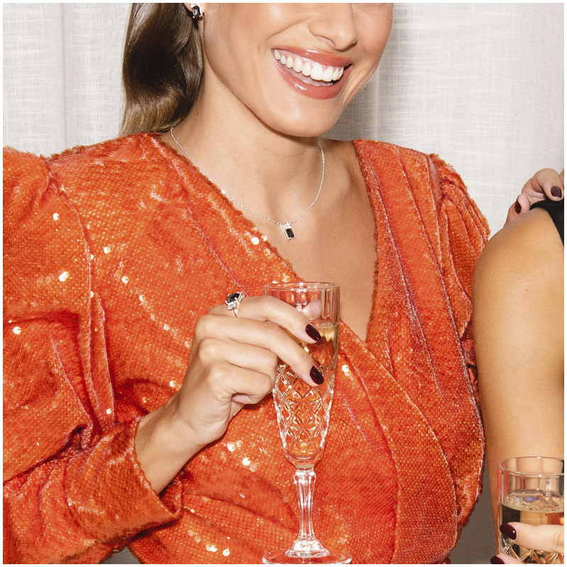 Brincos de Prata cristal coleção THE 21TH CENTURY Radiant