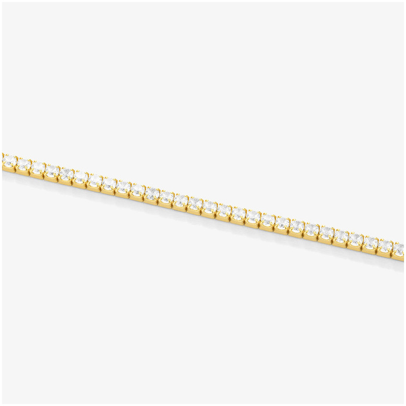 Pulseira riviere Prata dourada coleção FIRST CLASS Radiant