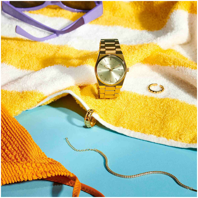 Pulseira riviere Prata dourada coleção FIRST CLASS Radiant