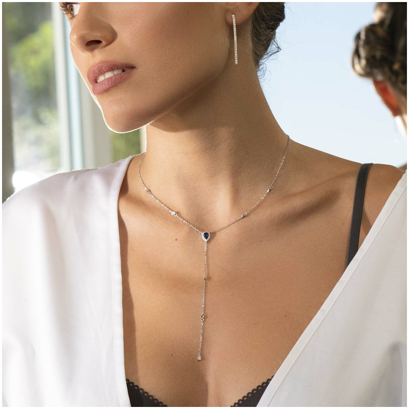 Brincos de Prata cristal coleção FIRST CLASS Radiant