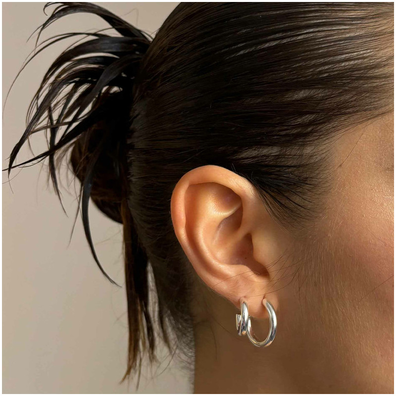 Argolas em Prata Radiant