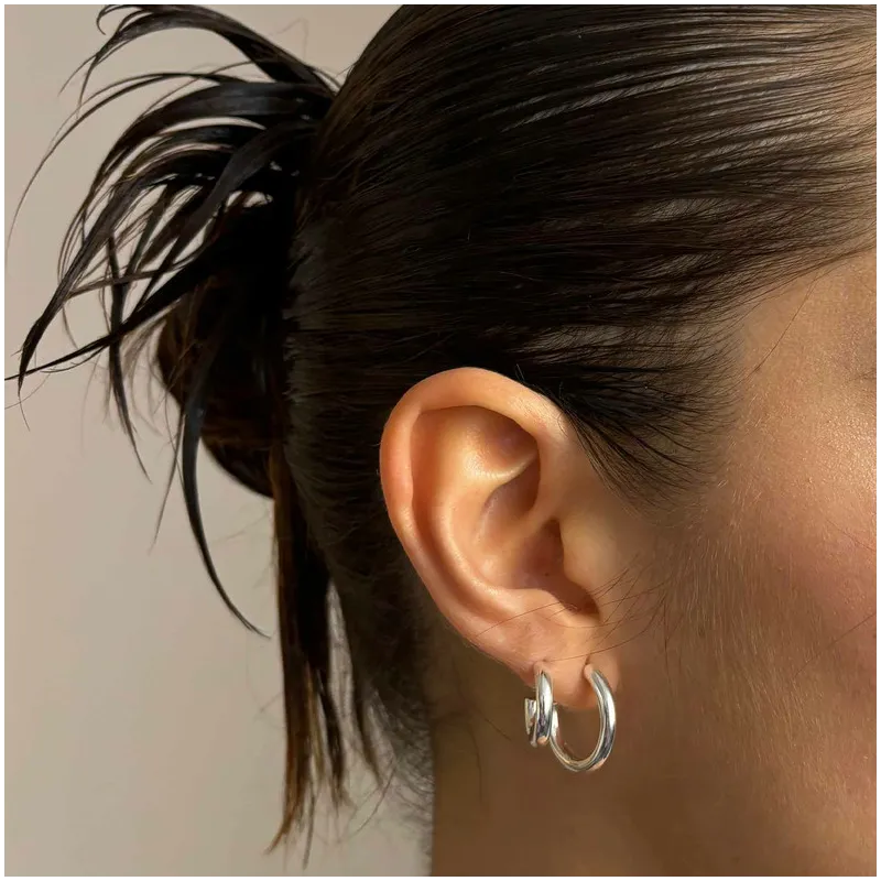 Argolas em Prata Radiant