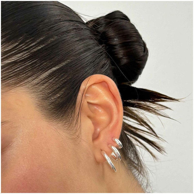 Argolas em Prata Radiant