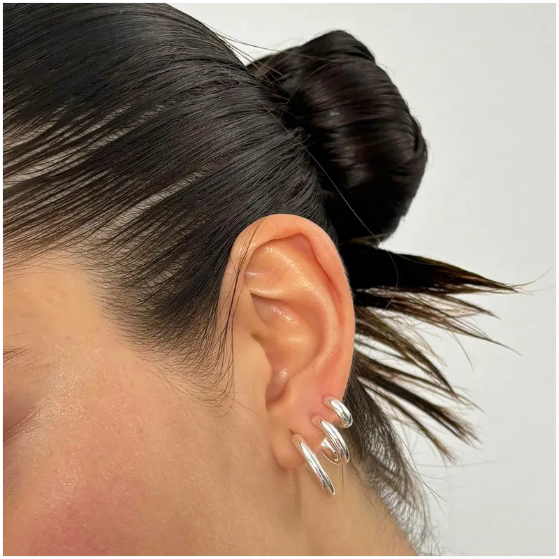 Argolas em Prata Radiant