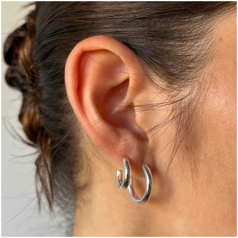 Argolas em Prata Radiant