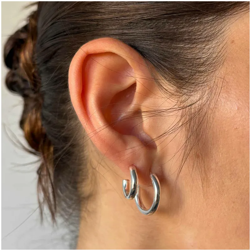 Argolas em Prata Radiant